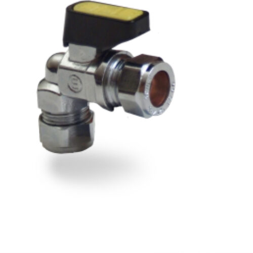 Angled Mini Ball Valves Compression