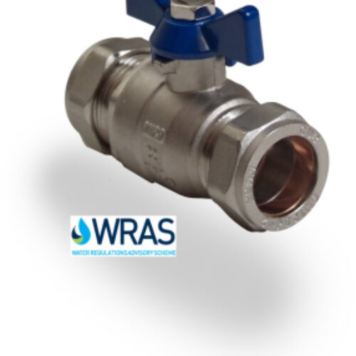 Blue Butterfly Handle WRAS Approved