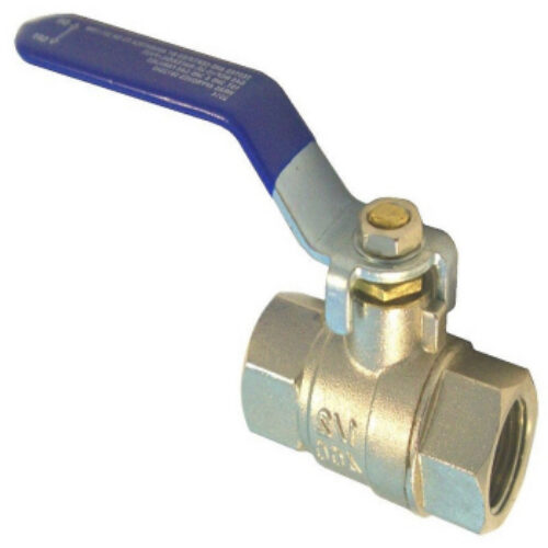 Blue Lever Ball Valve F x F WRAS Approved