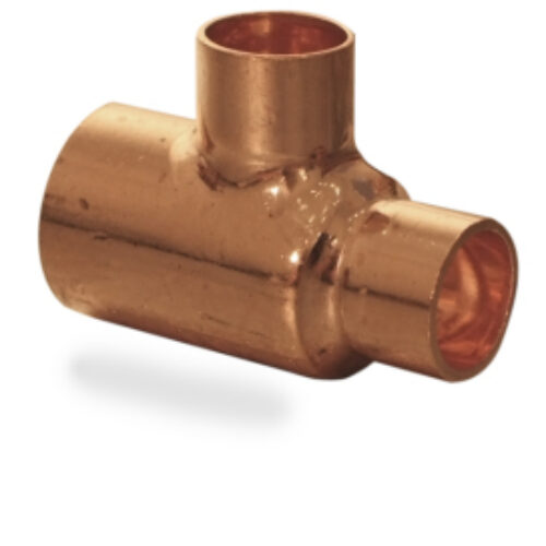 Branch and One End Reducing Tee