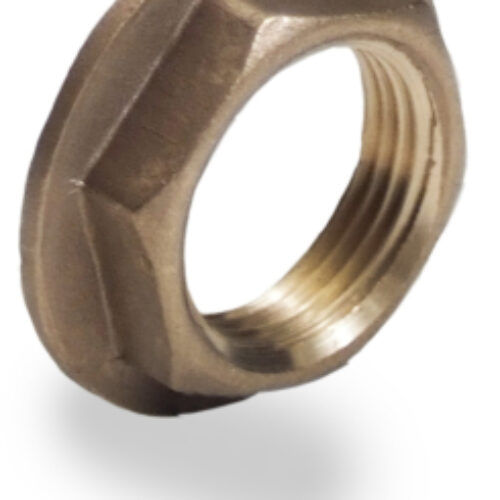 Brass Flanged Back Nut