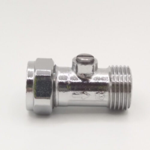 Chrome Isolating Valve Flat Faced