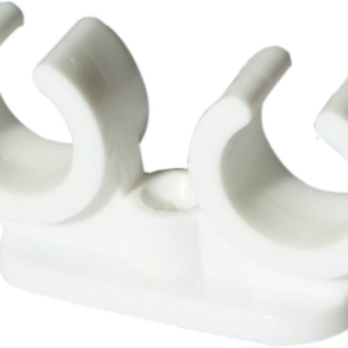 Double Open Lock Pipe Clip