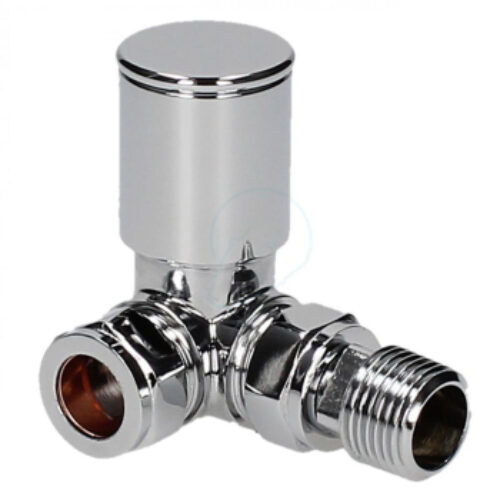 Evolve Chrome Corner Wheel Head Valve