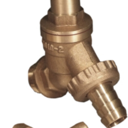 Hose Union Bib Tap Lock shield c/w Key