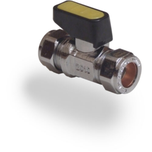 Straight Mini Ball Valve Compression