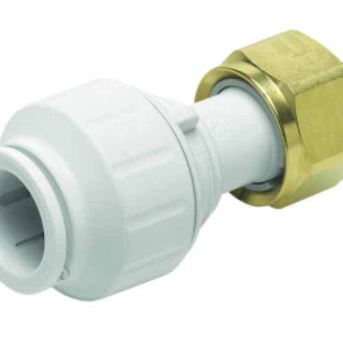 Straight Tap Connector White
