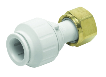 Straight Tap Connector White