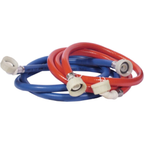 Washing Machine Hoses Red/Blue