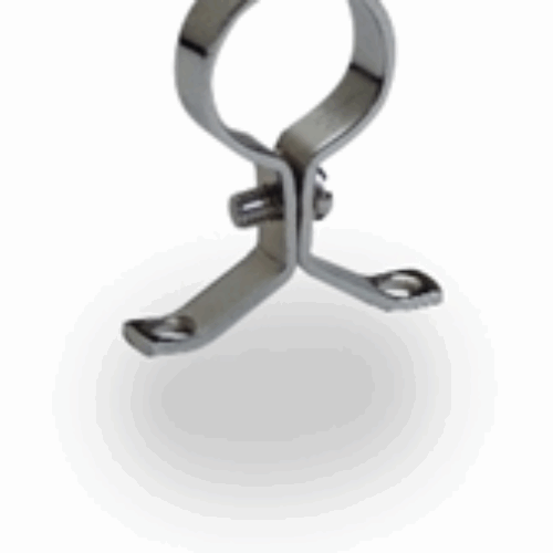 Chrome Pressed Pipe Clip